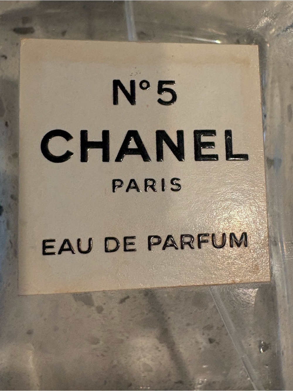 CHANEL NO. 5 EAU DE PARFUM 6.8 OZ. (empty) vanity decor - Picture 6 of 6